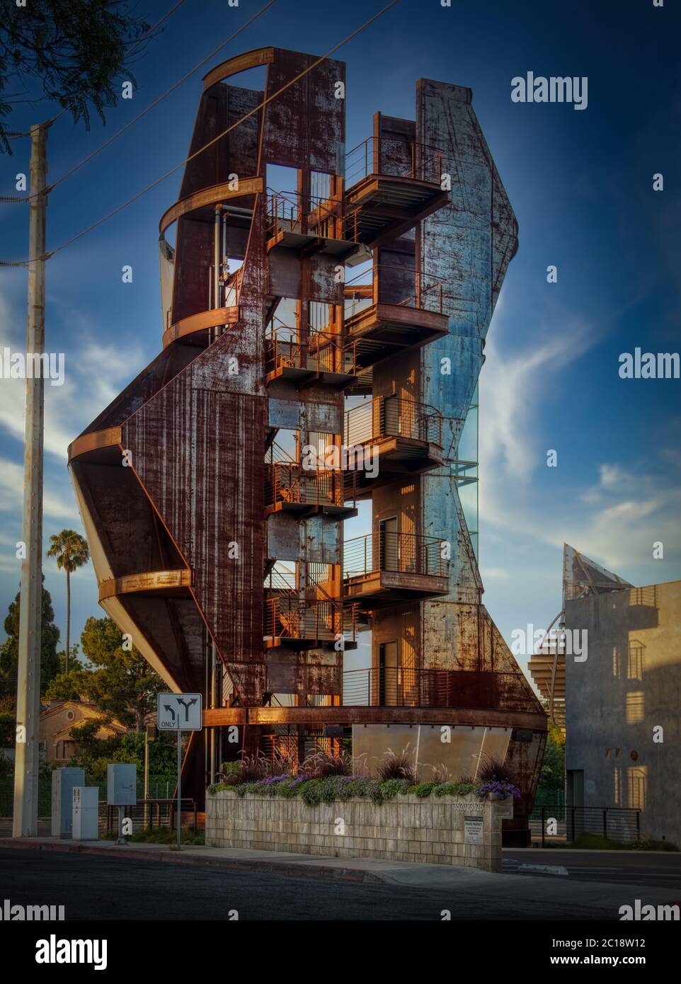 Samitaur Tower, Culver City California Stock Photo