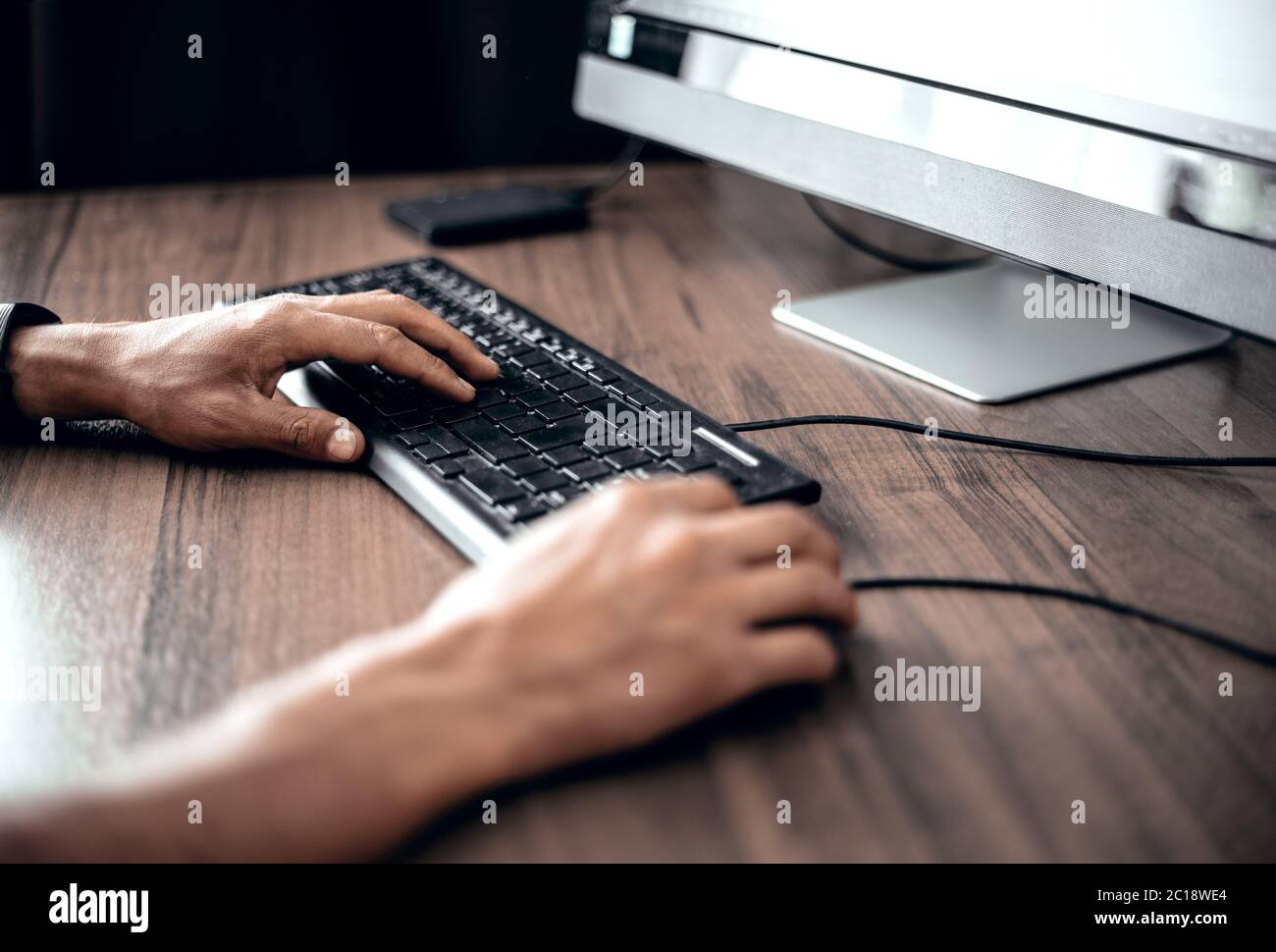 How a computer keyboard works hi-res stock photography and images - Alamy