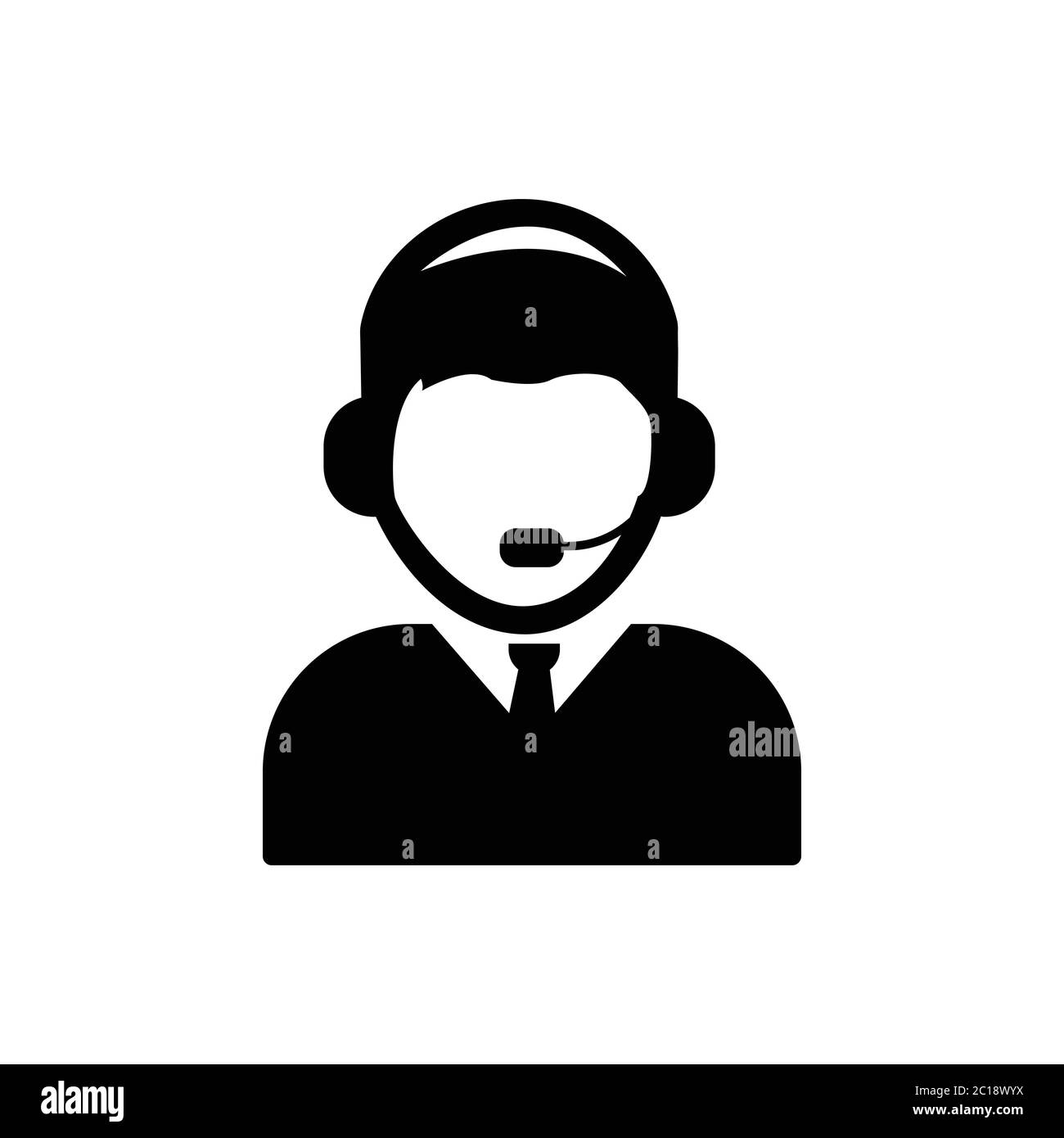 People , operator icon. Design template vector Stock Vector Image & Art ...