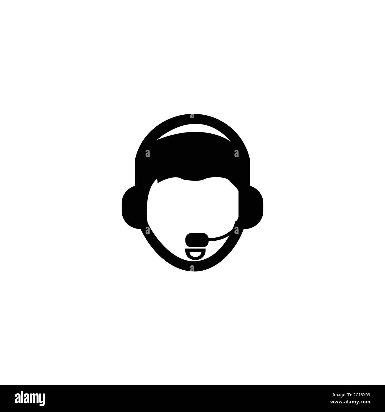 People , operator icon. Design template vector Stock Vector Image & Art ...