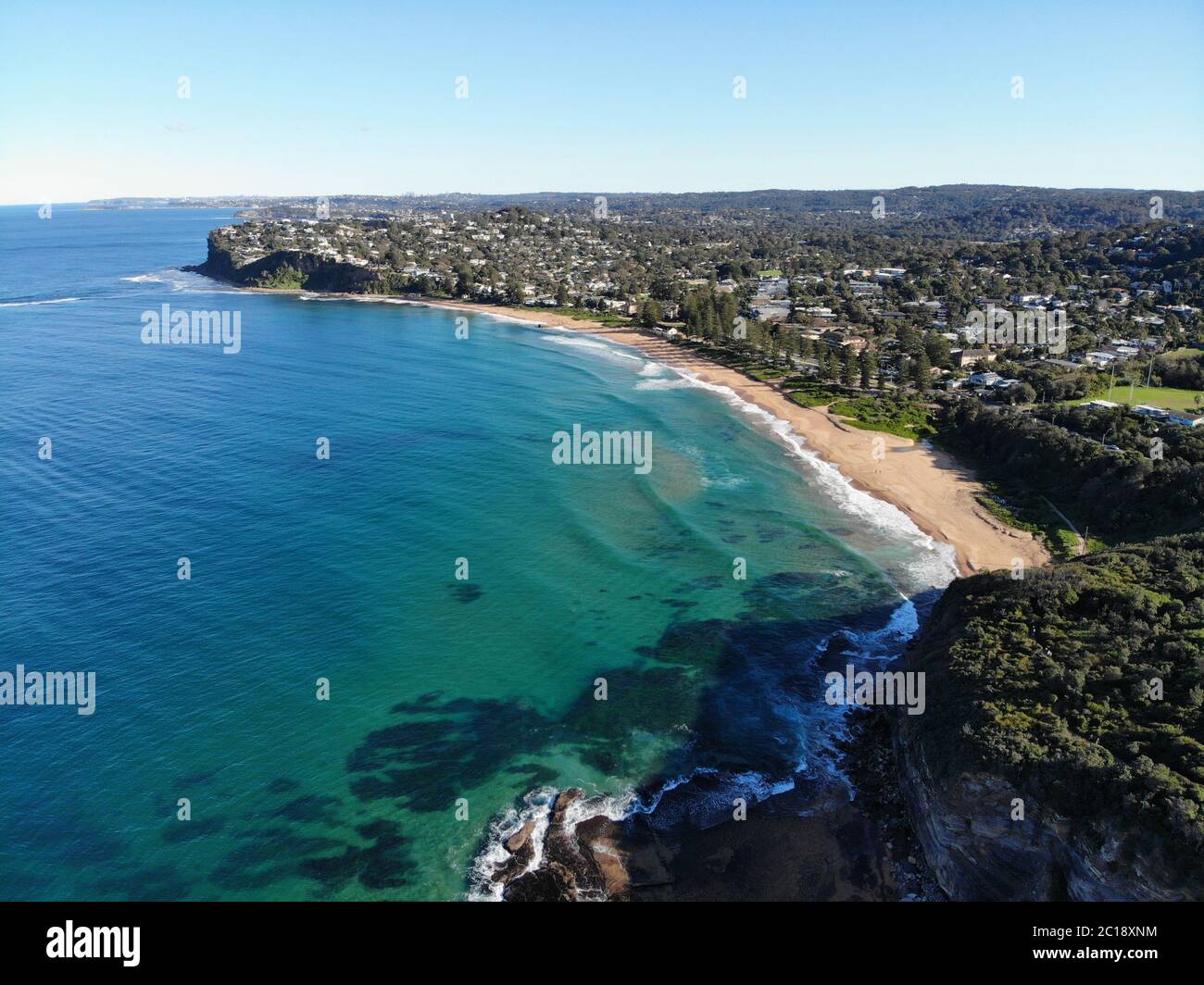 Newport Beach Northern Beaches Sydney Stock Photo Alamy