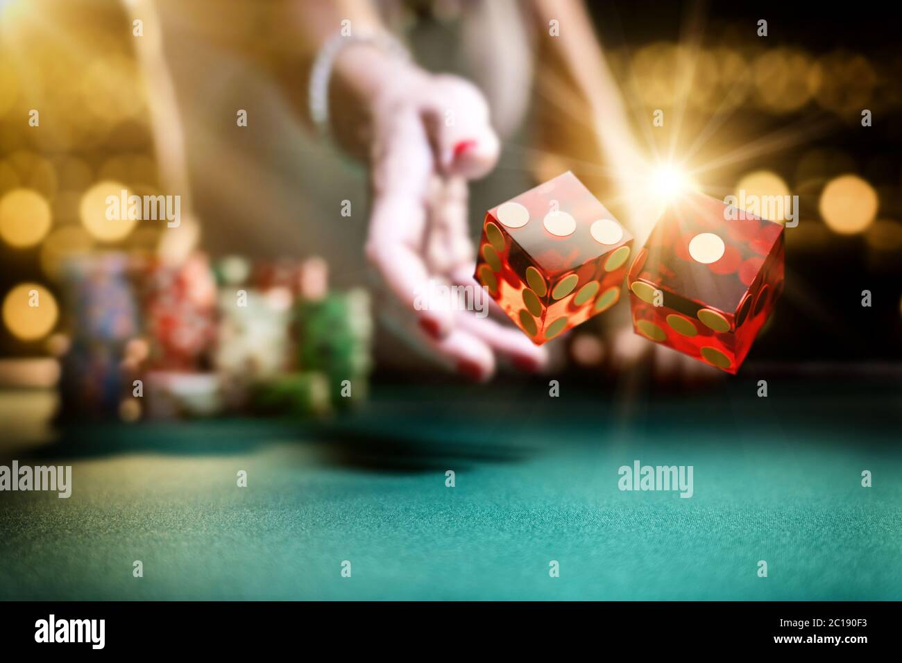 Craps table hires stock photography and images Alamy