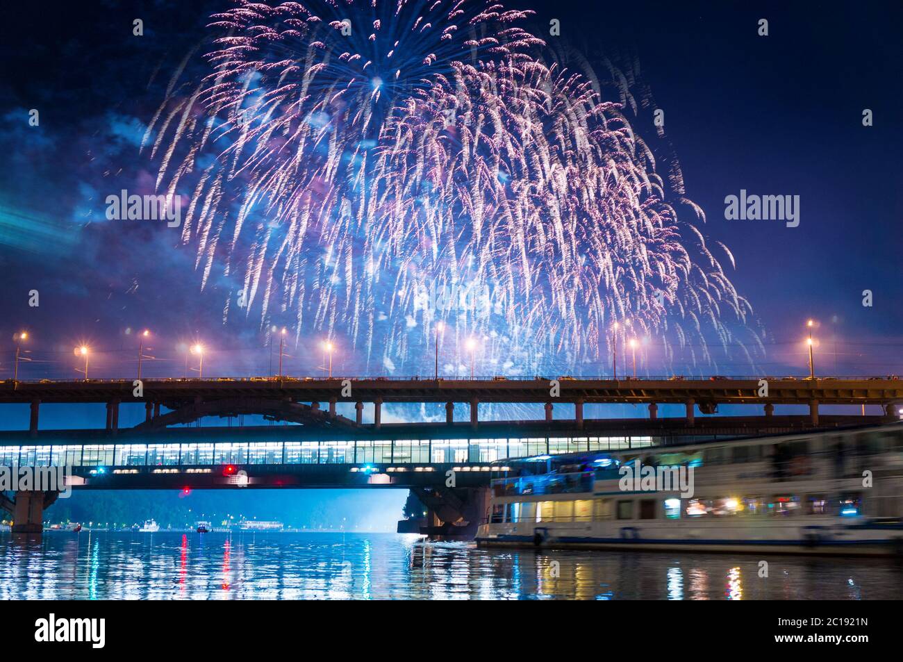 Red sails festival fireworks hi-res stock photography and images - Alamy