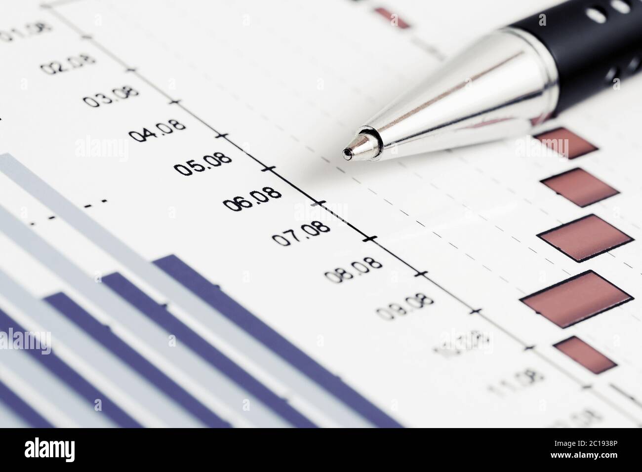 Financial graphs and charts Stock Photo - Alamy