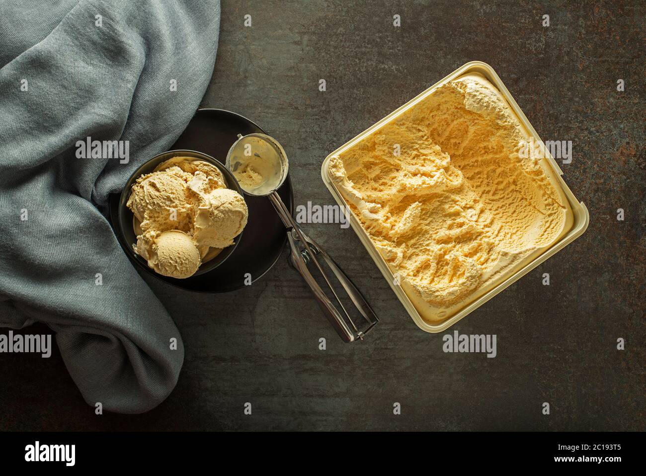 Ice Cream Cone Scoops High Resolution Stock Photography and Images Alamy