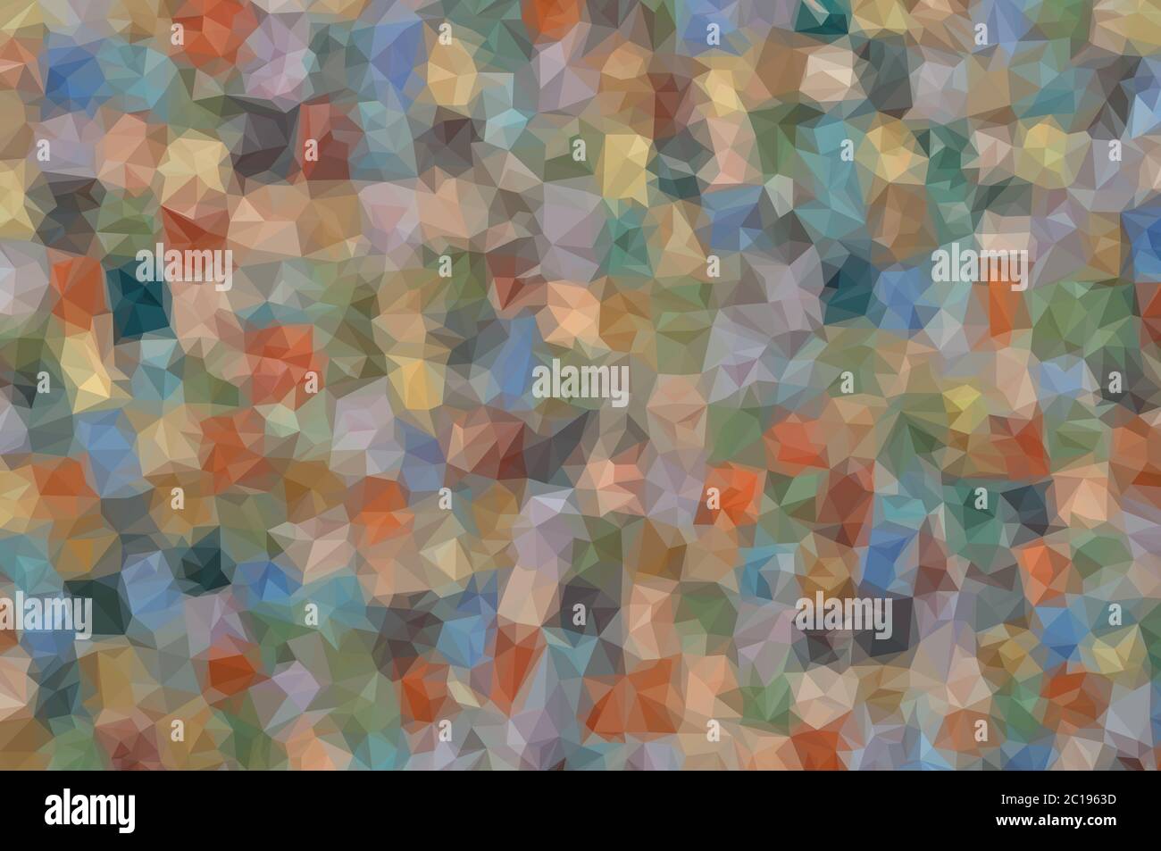 Abstract Low Poly Background Stock Photo