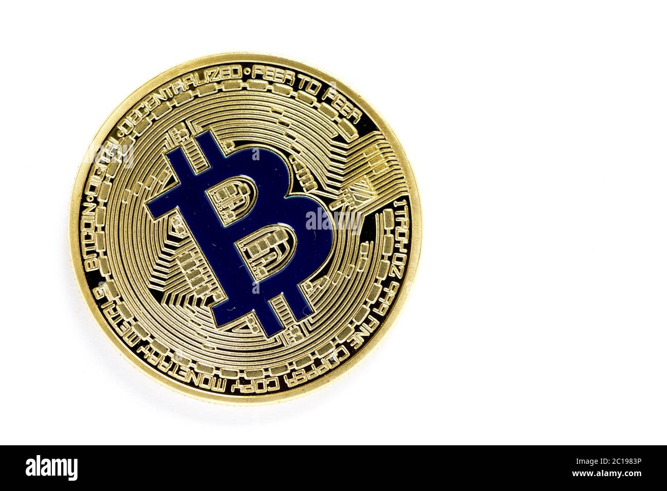 Bitcoin virtual Cut Out Stock Images & Pictures - Alamy