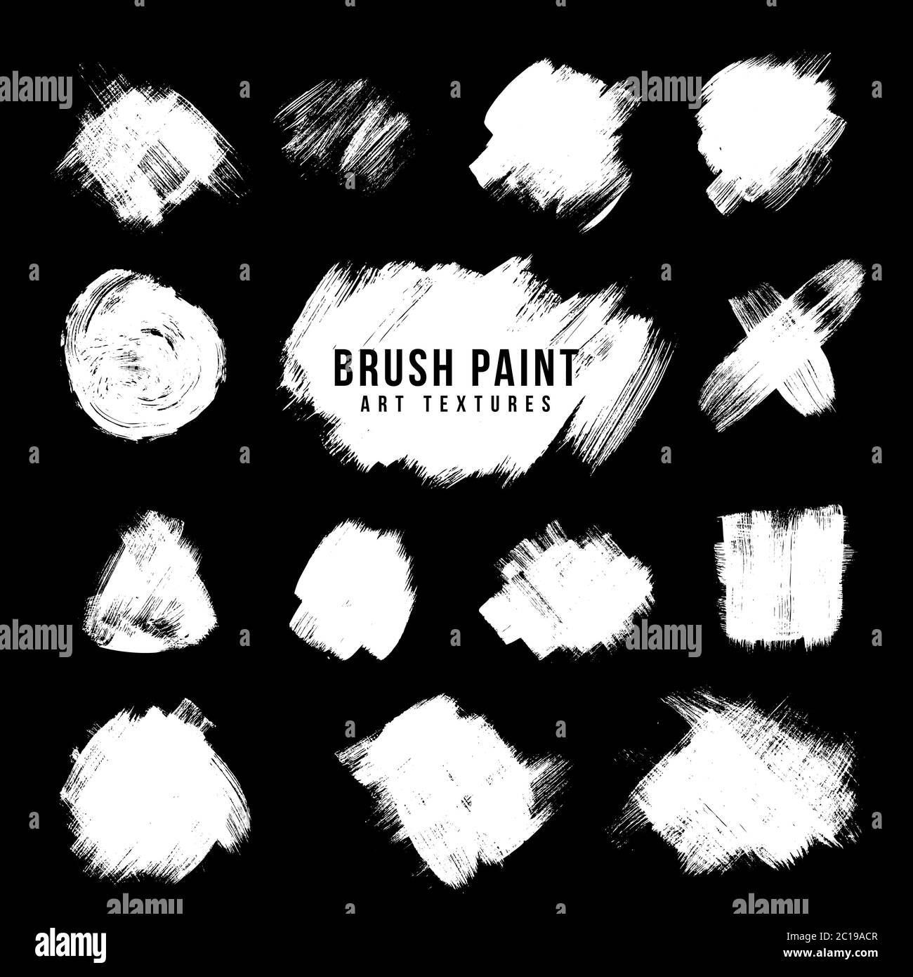 vector paint brush strokes texture Stock Photo Alamy
