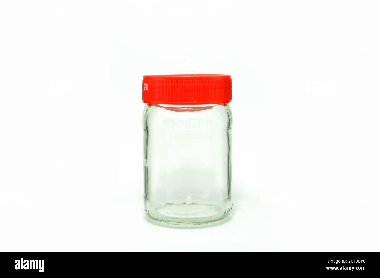 Empty bottle isolated in white background Stock Photo - Alamy