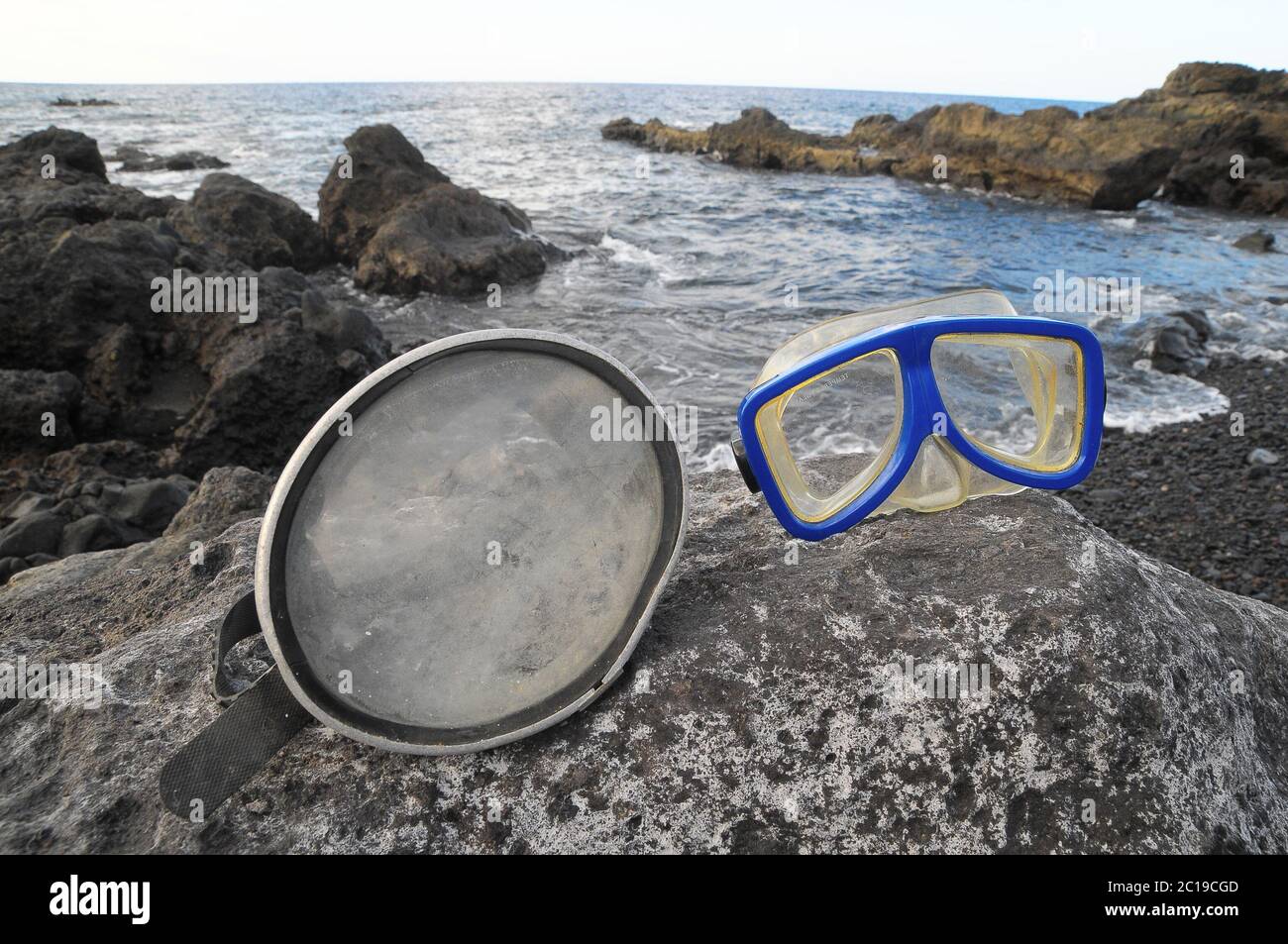 Vintage Diving Mask l Stock Photo Alamy
