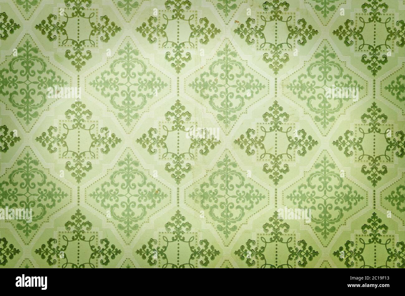 Vintage Green Wallpaper