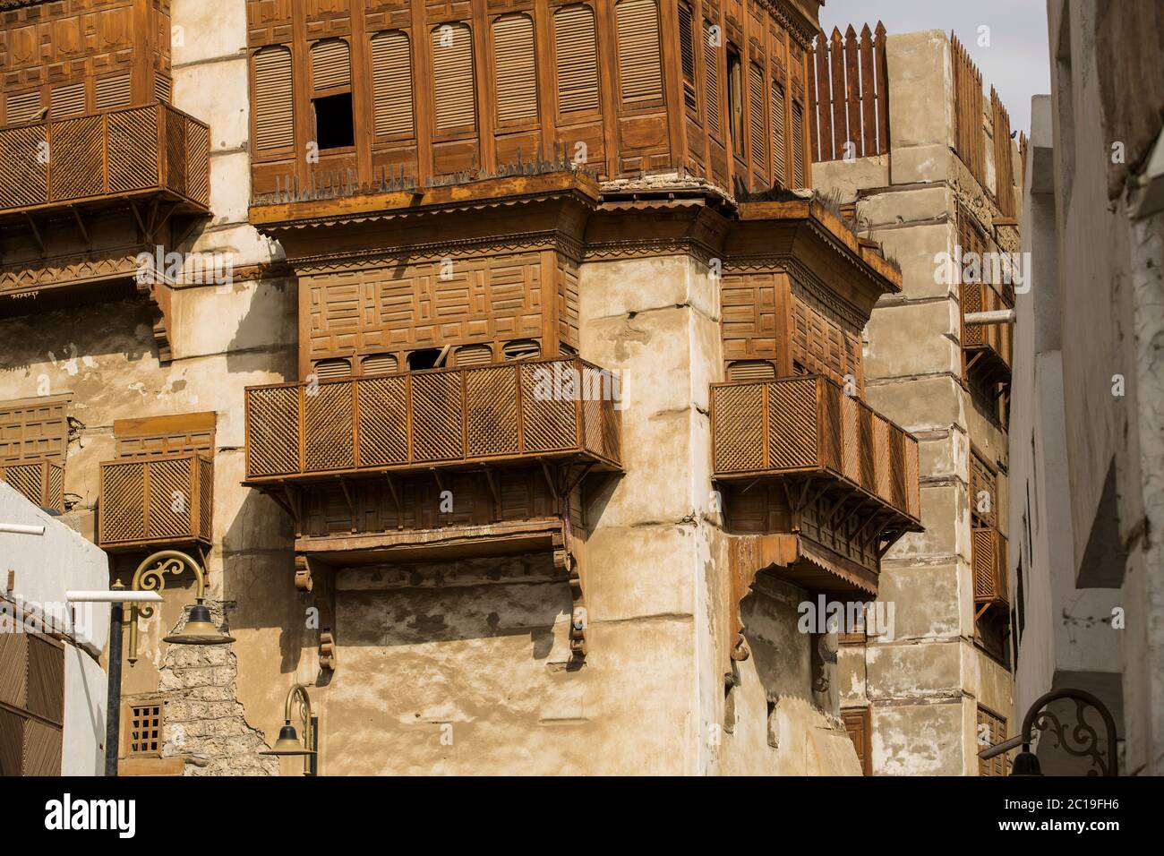 historical city jeddah saudi arabia Stock Photo