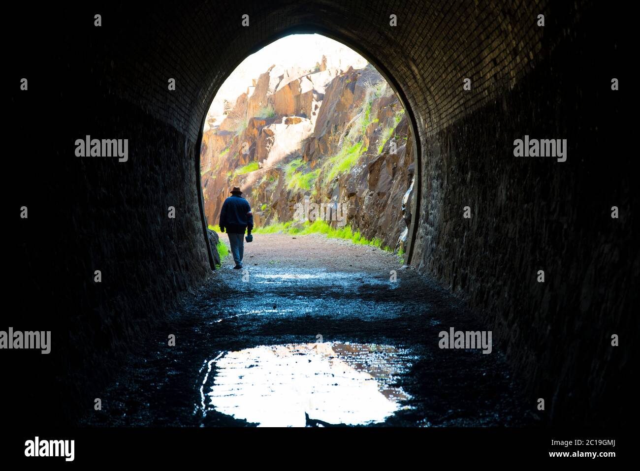 Swan View Tunnel Western Australia Stock Photo Alamy