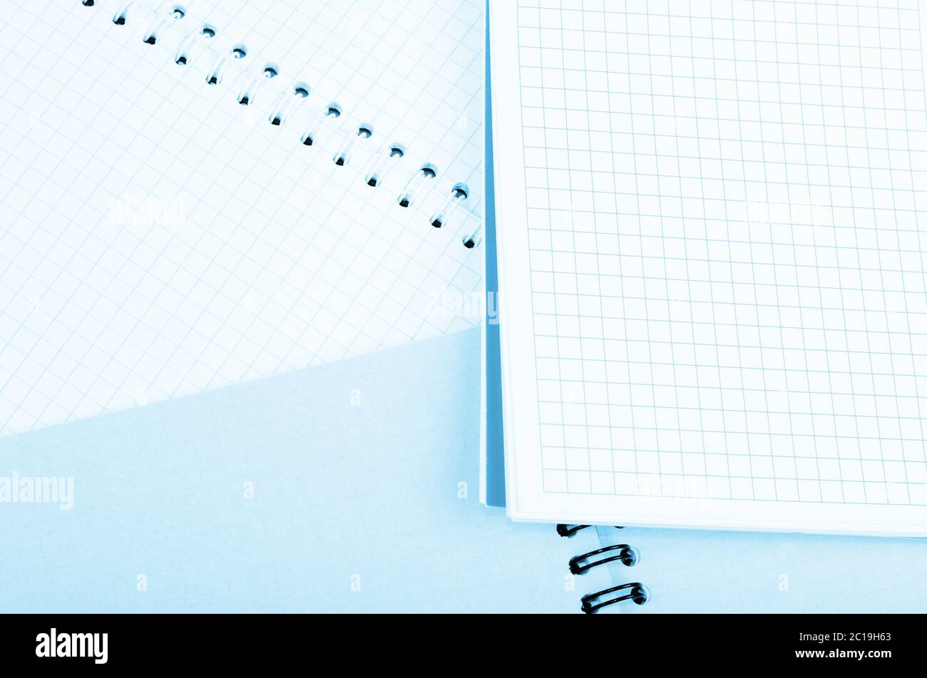 Different notebooks close up Stock Photo Alamy