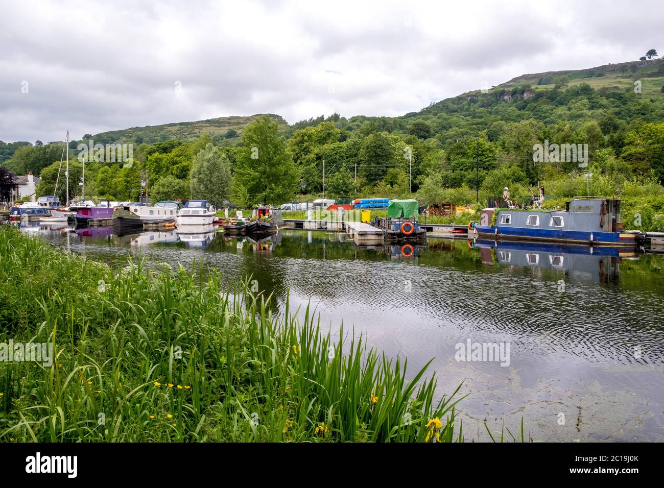 Bowling Basin Harbour, Forth & Clyde Canal, Bowling, West