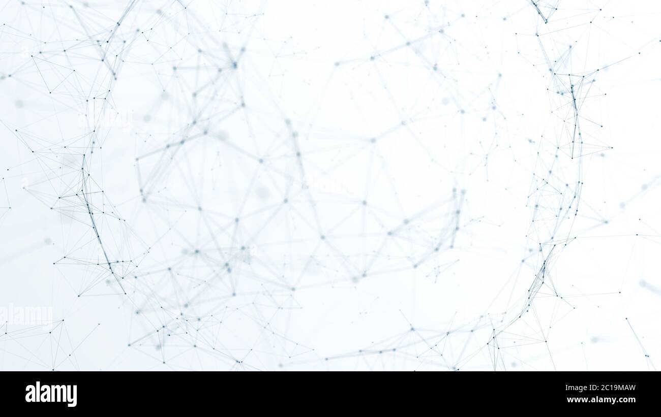 abstract futuristic network on background illustration Stock Photo - Alamy