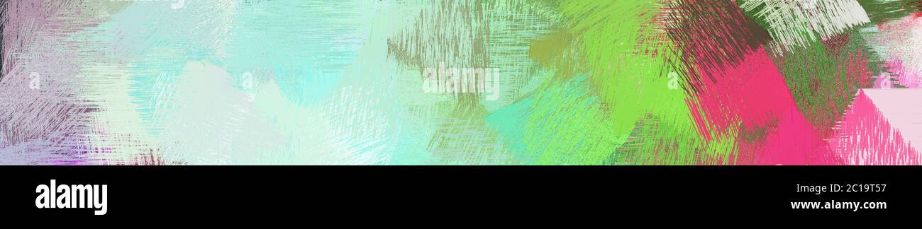 wide landscape graphic with creative brush strokes background with ...