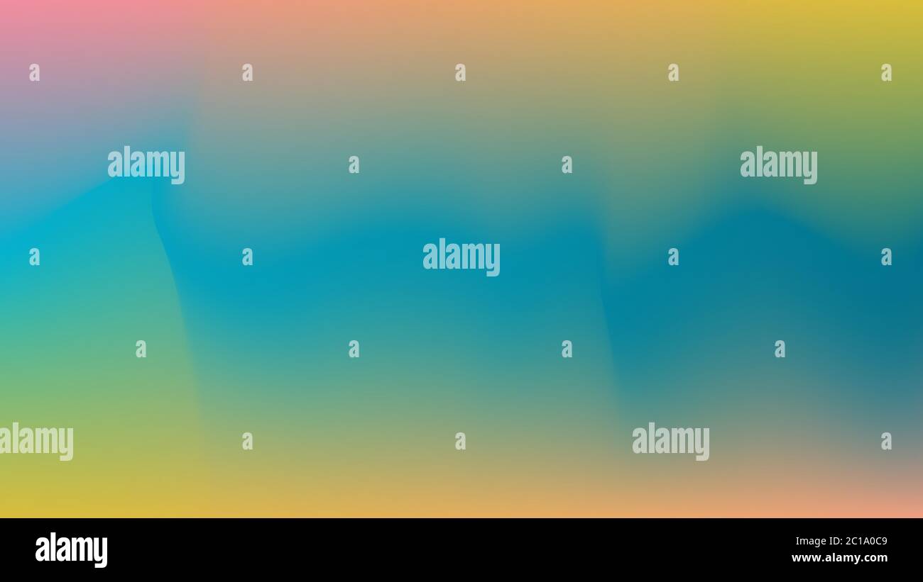 Northern Lights. Abstract background with multicolor gradient fill. Stock Vector
