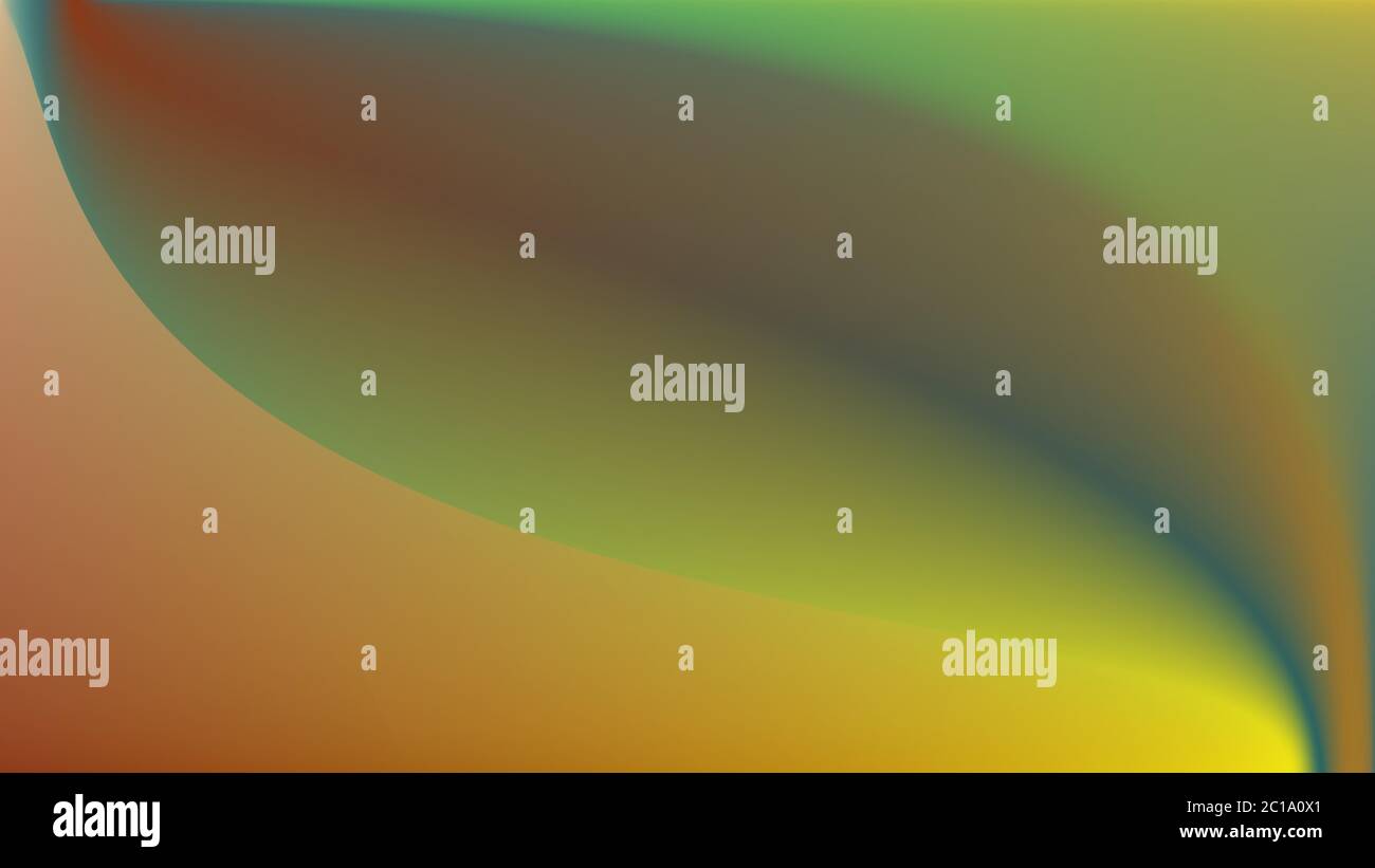 Leaf of a tropical tree. Abstract background with multicolor gradient fill. Stock Vector