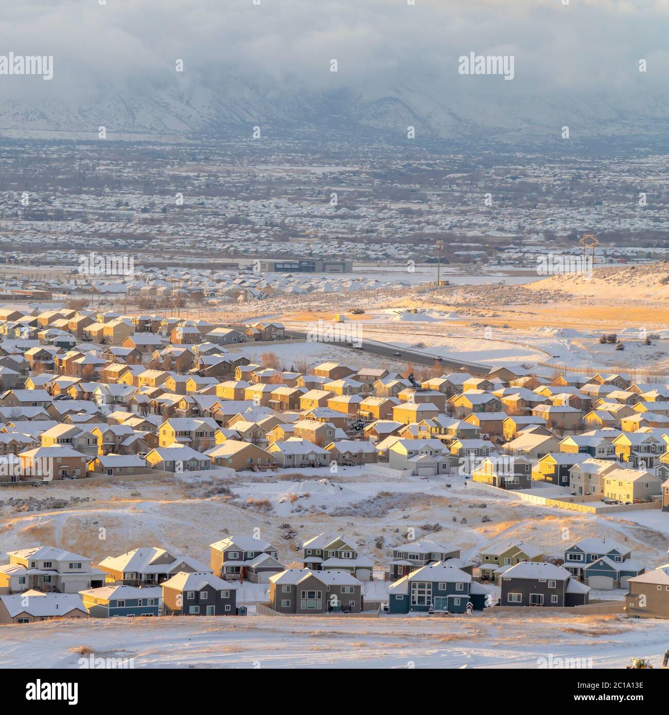Square scenic utah valley hi-res stock photography and images - Alamy