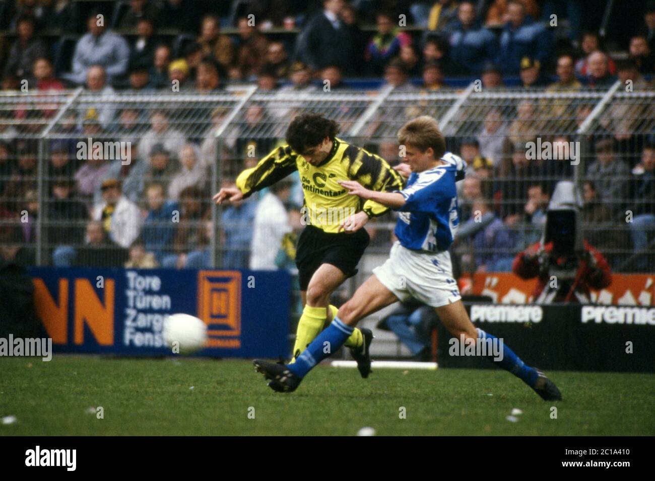 Sticker Panini Bundesliga 1995 – Stéphane Chapuisat N°71 – Borussia Dortmund – Neuf