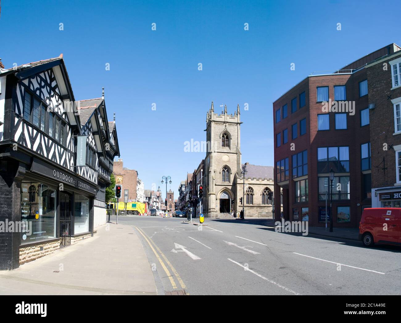 Chester City Centre Stock Photo - Alamy