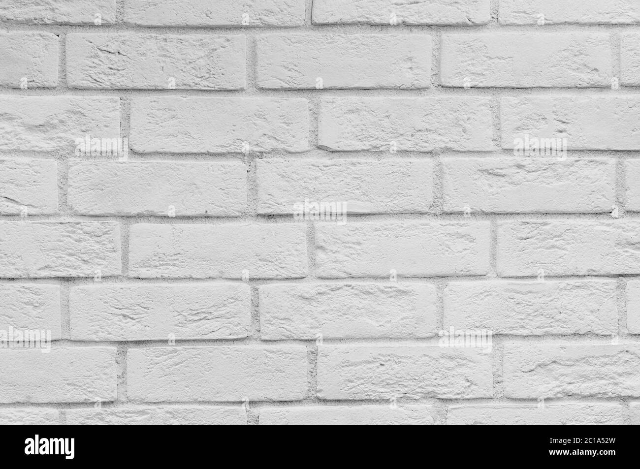 Abstract white brick wall texture for background Stock Photo - Alamy