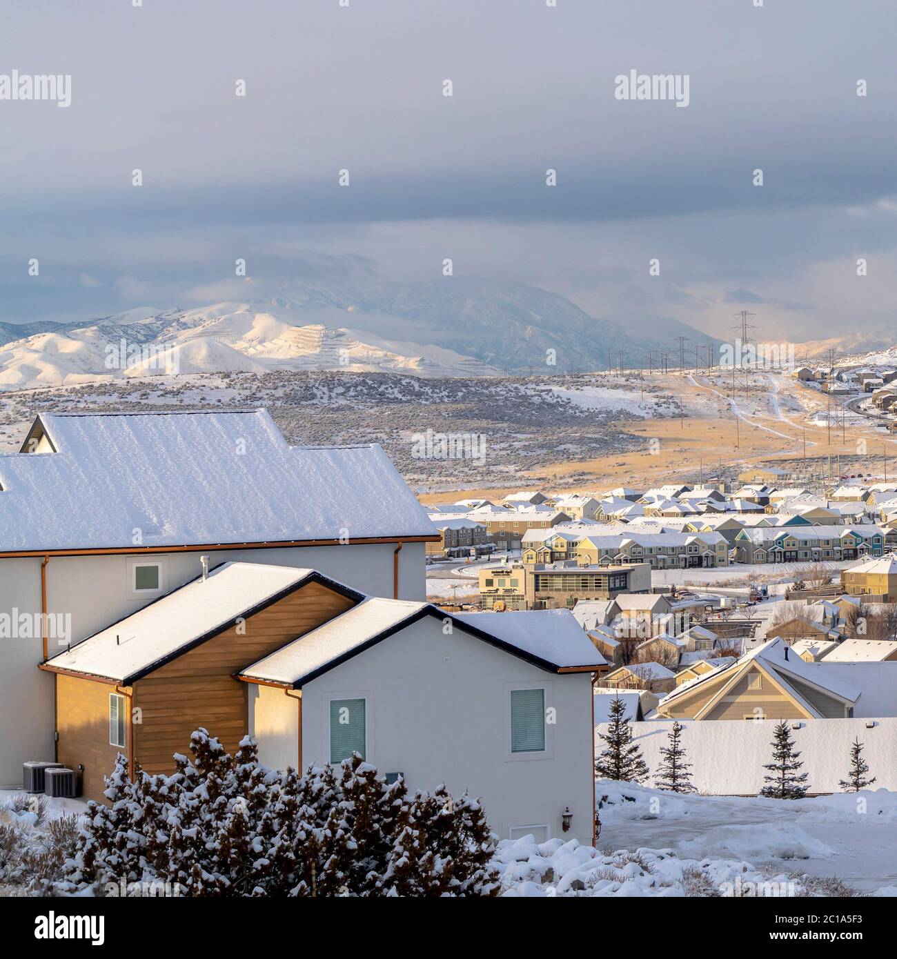 Square scenic utah valley hi-res stock photography and images - Alamy
