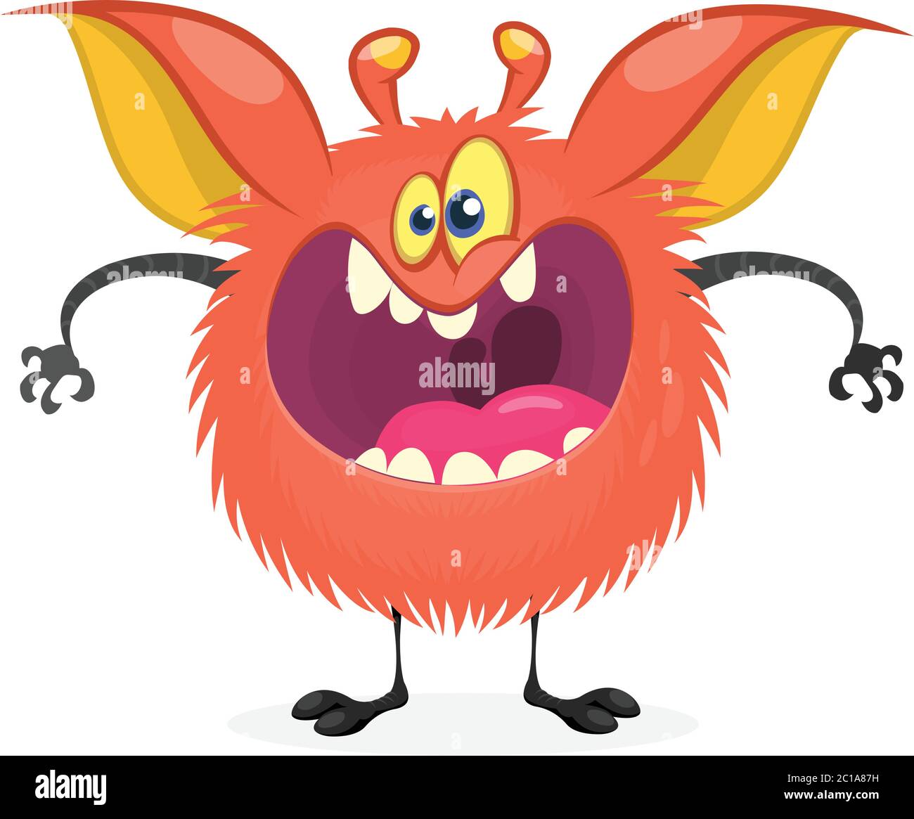 Cartoon Monster Mouth High Resolution Stock Photography and Images - Alamy