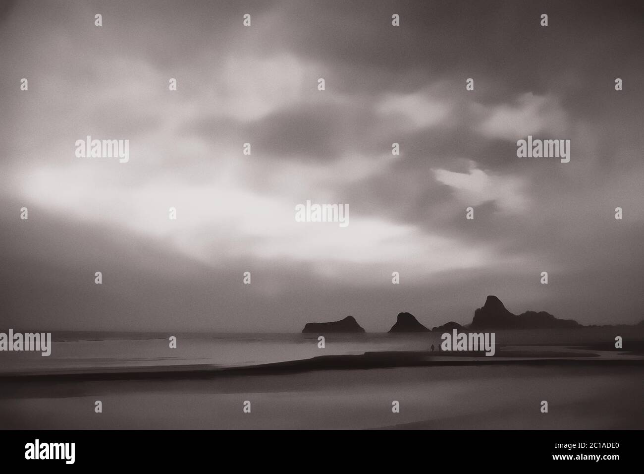 Beautiful scenery on beach hi-res stock photography and images - Alamy