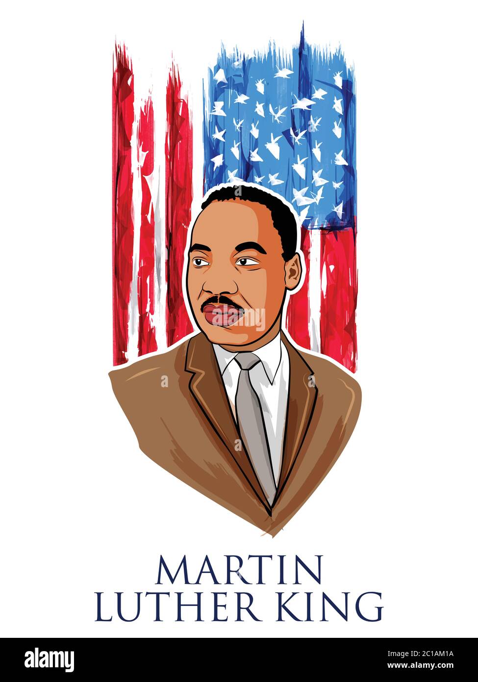 Martin luther king birthday Stock Vector Images - Alamy