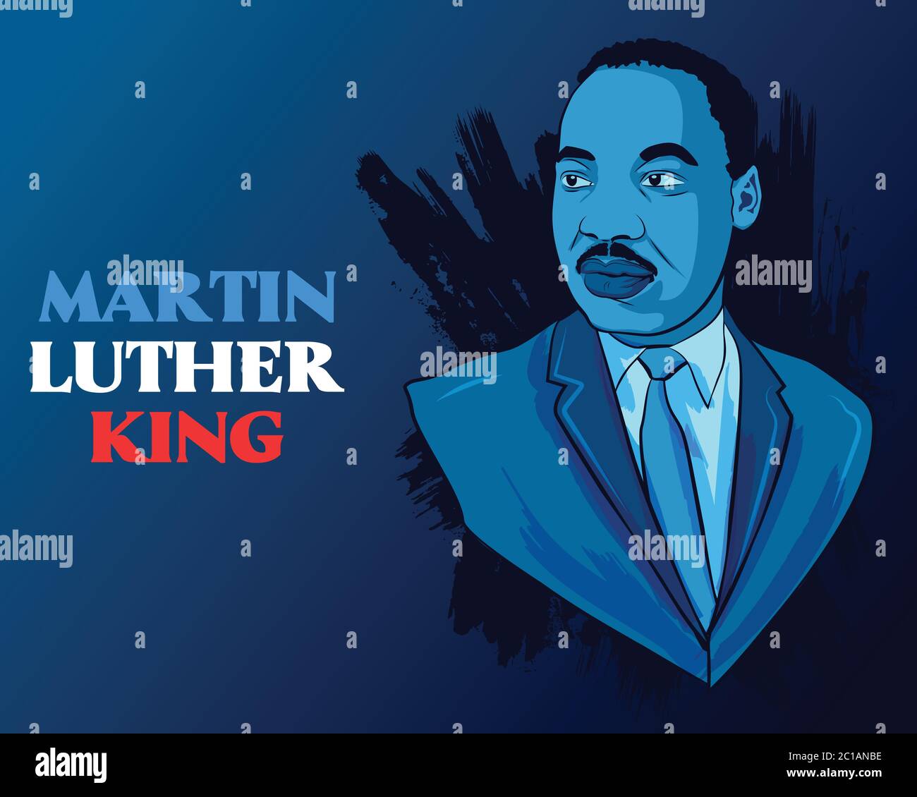 Martin luther king birthday Stock Vector Images Alamy