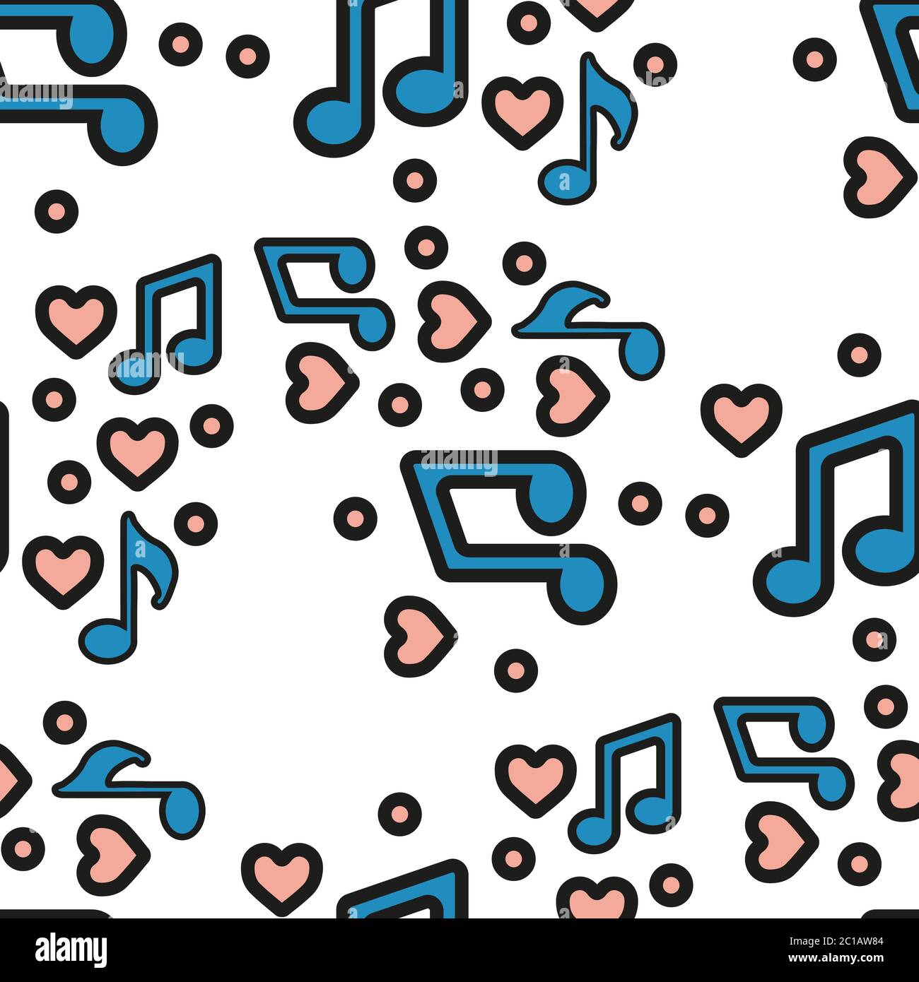 Music Notes Song Melody Or Tune Flat Vector Icon For Musical Apps And Websites Eps 10 Stock Vector Image Art Alamy