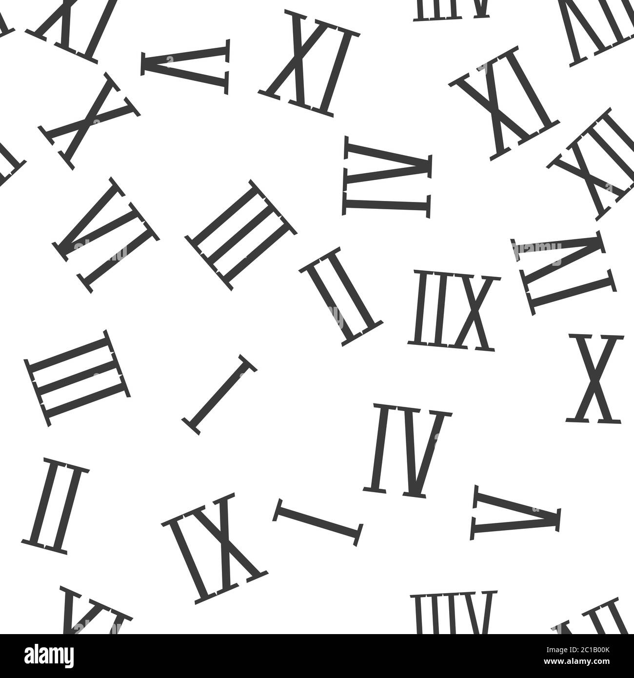 Roman numerals wallpaper Stock Vector Images - Alamy