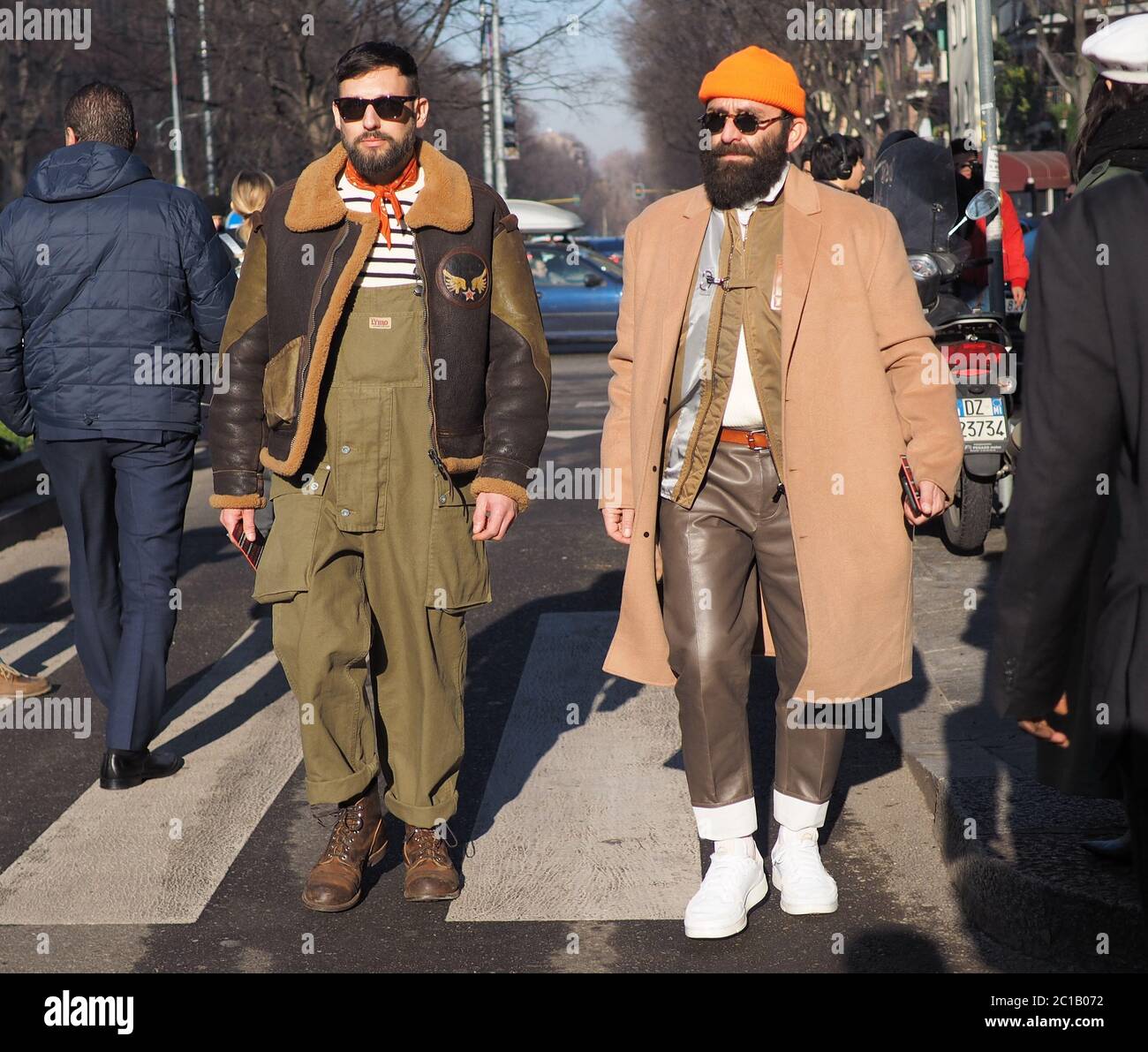 Paris Fashion Week Men's Fall-Winter 2020 - Street Style at Louis Vuitton  show 