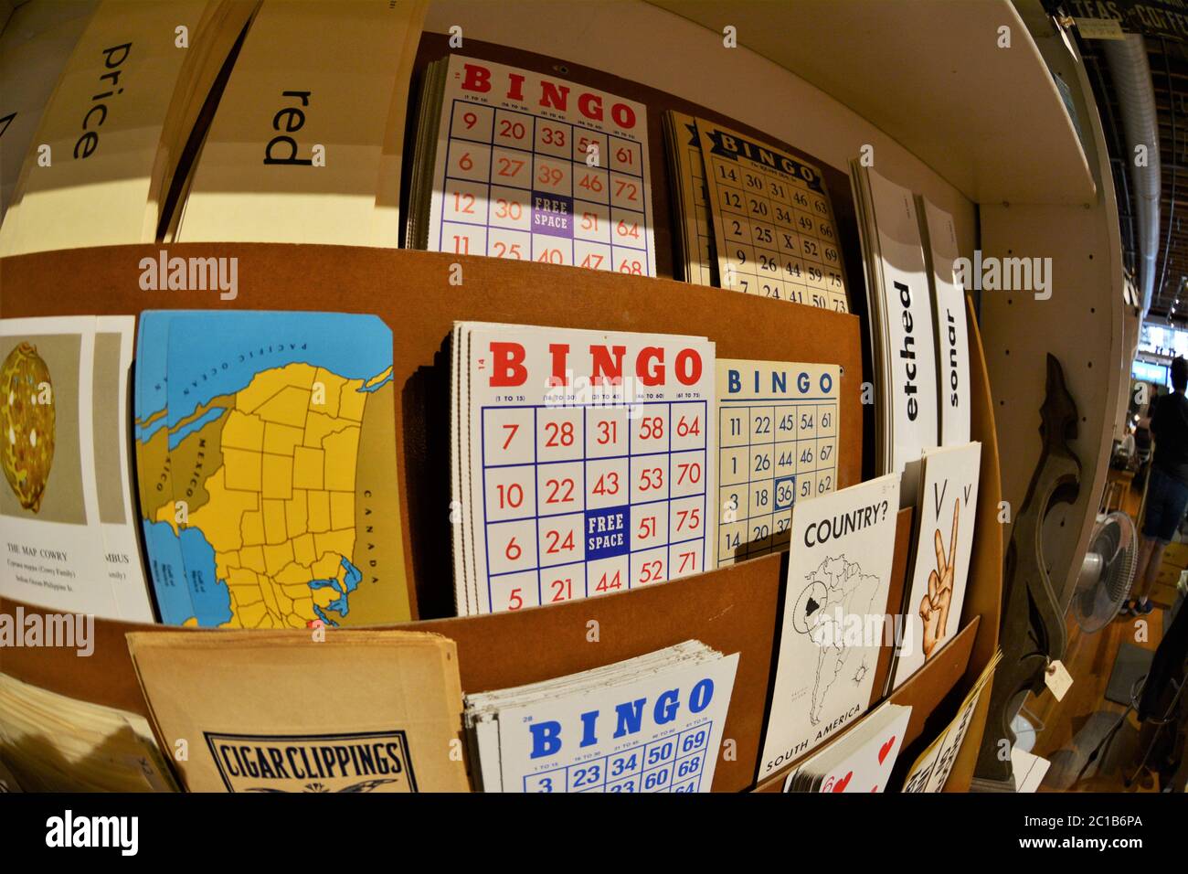 old Bingo cards for sale for collectors and game rooms as wall
