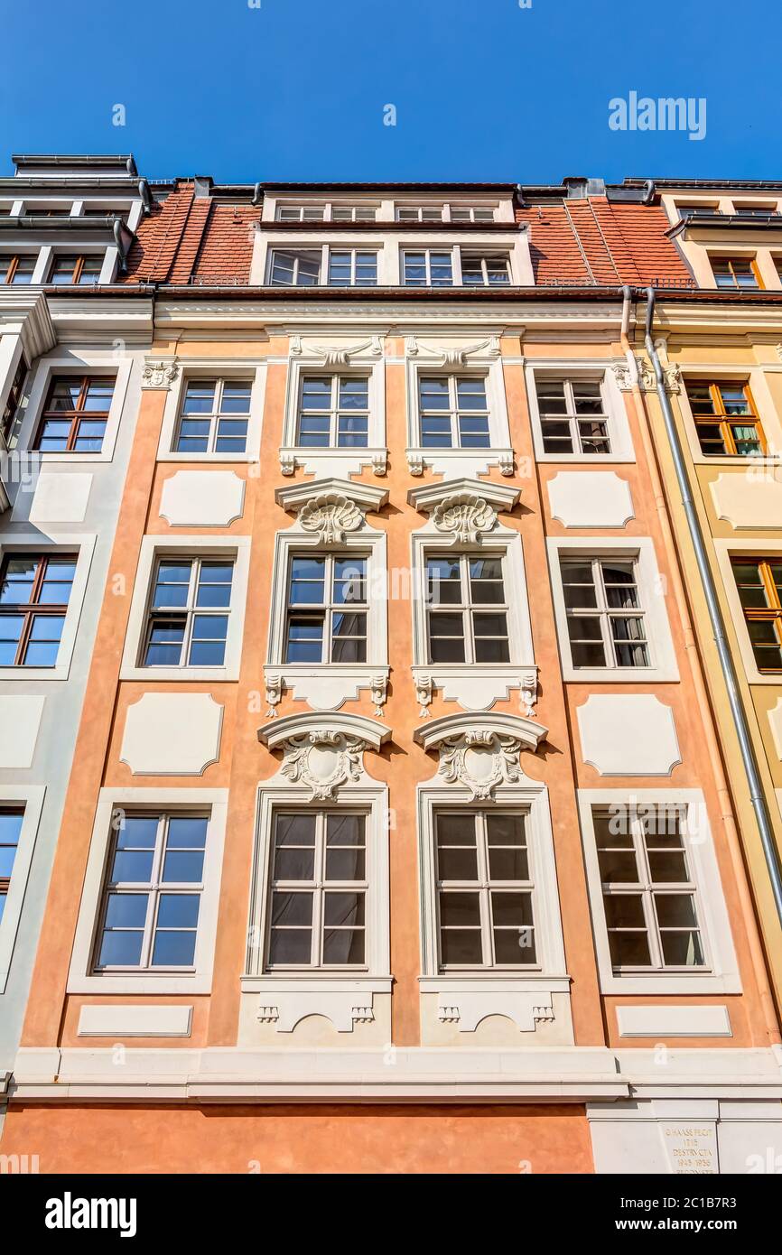 Historic buidlings in Dresden Stock Photo