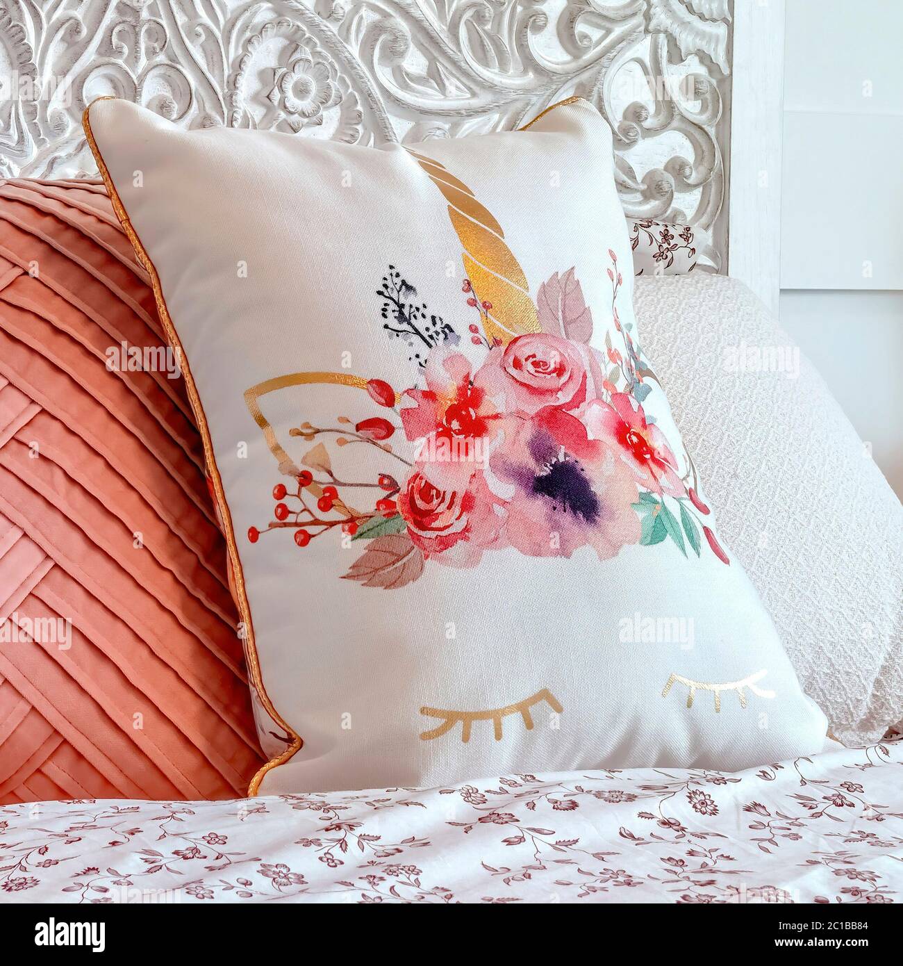decorative fluffy pillows