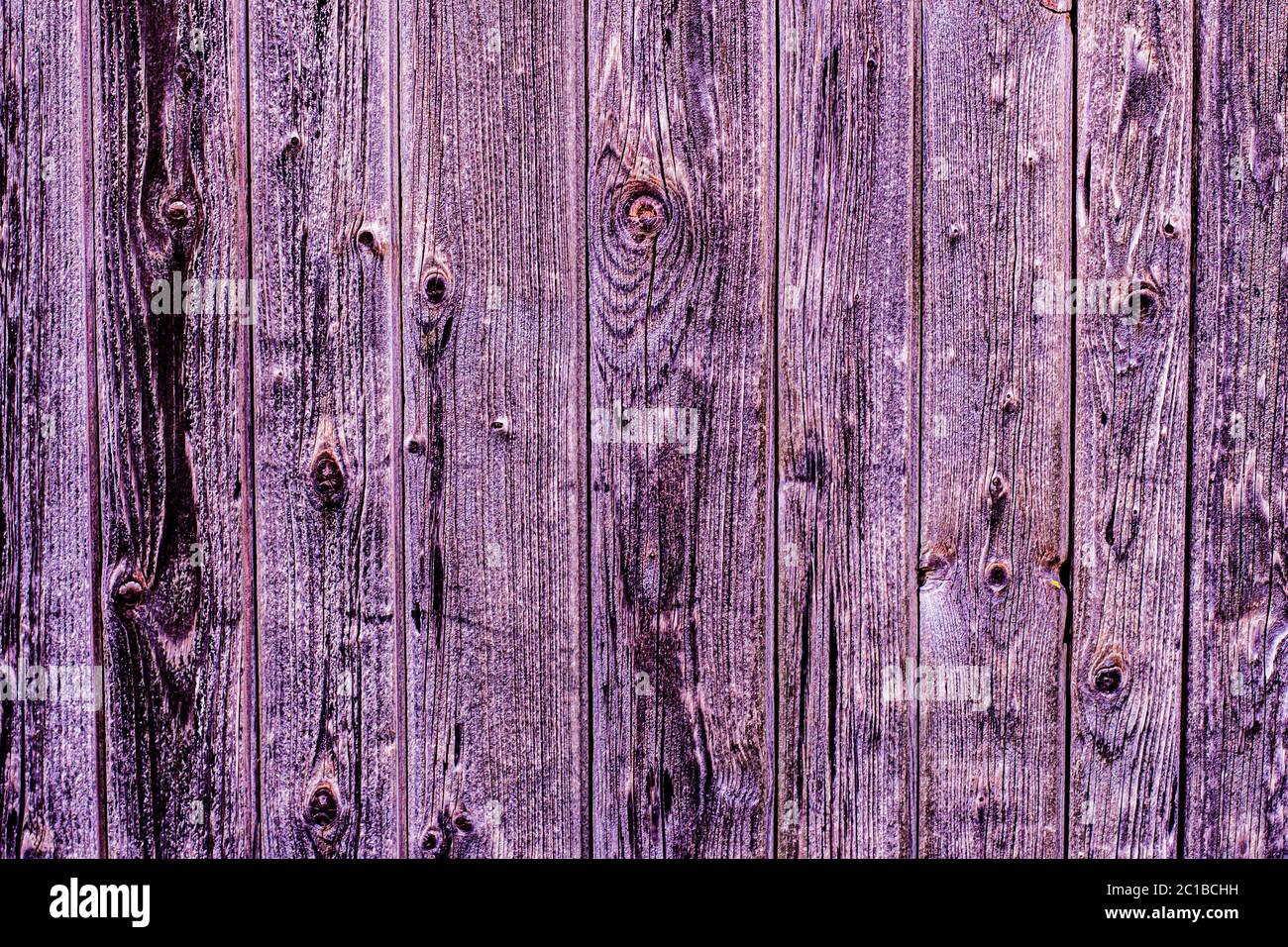 Violet or purple wooden weathered planks texture for background Stock Photo