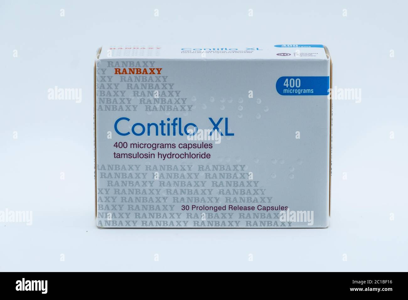 A box of Contiflo XL. Stock Photo