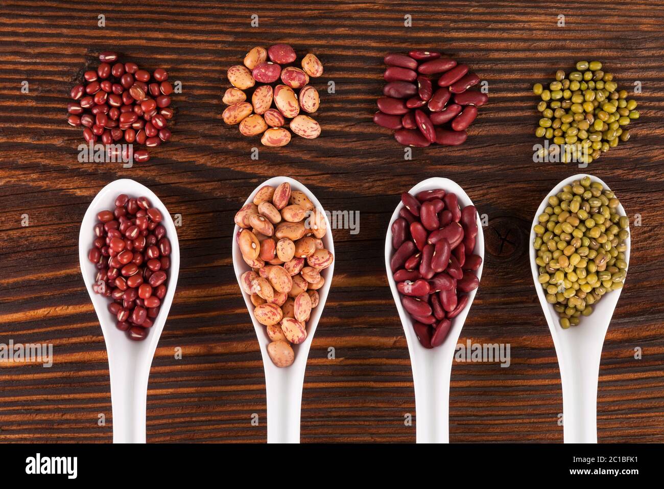 Various Healthy legumes Stock Photo Alamy