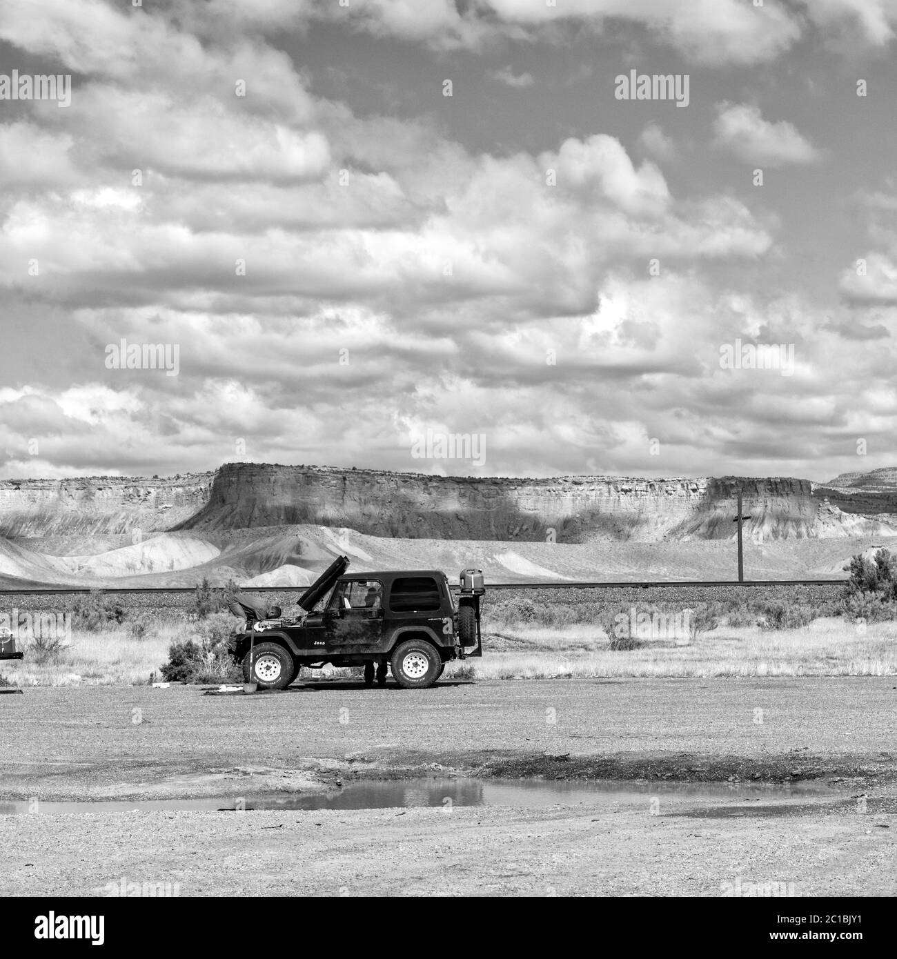 USA, Utah ,Crescent Junction, rest area Stock Photo - Alamy