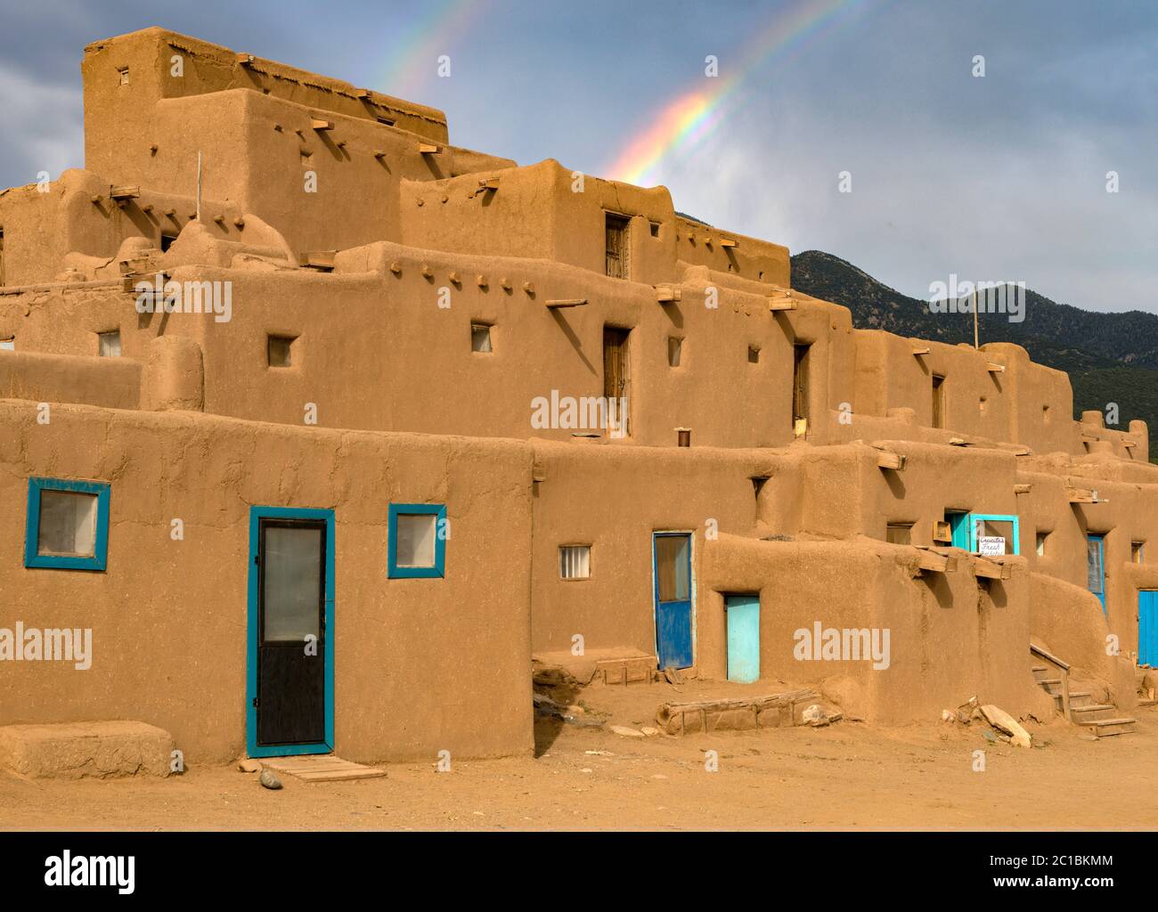USA, Southwest, New Mexico,Taos County, Taos Pueblo (m Stock Photo Alamy