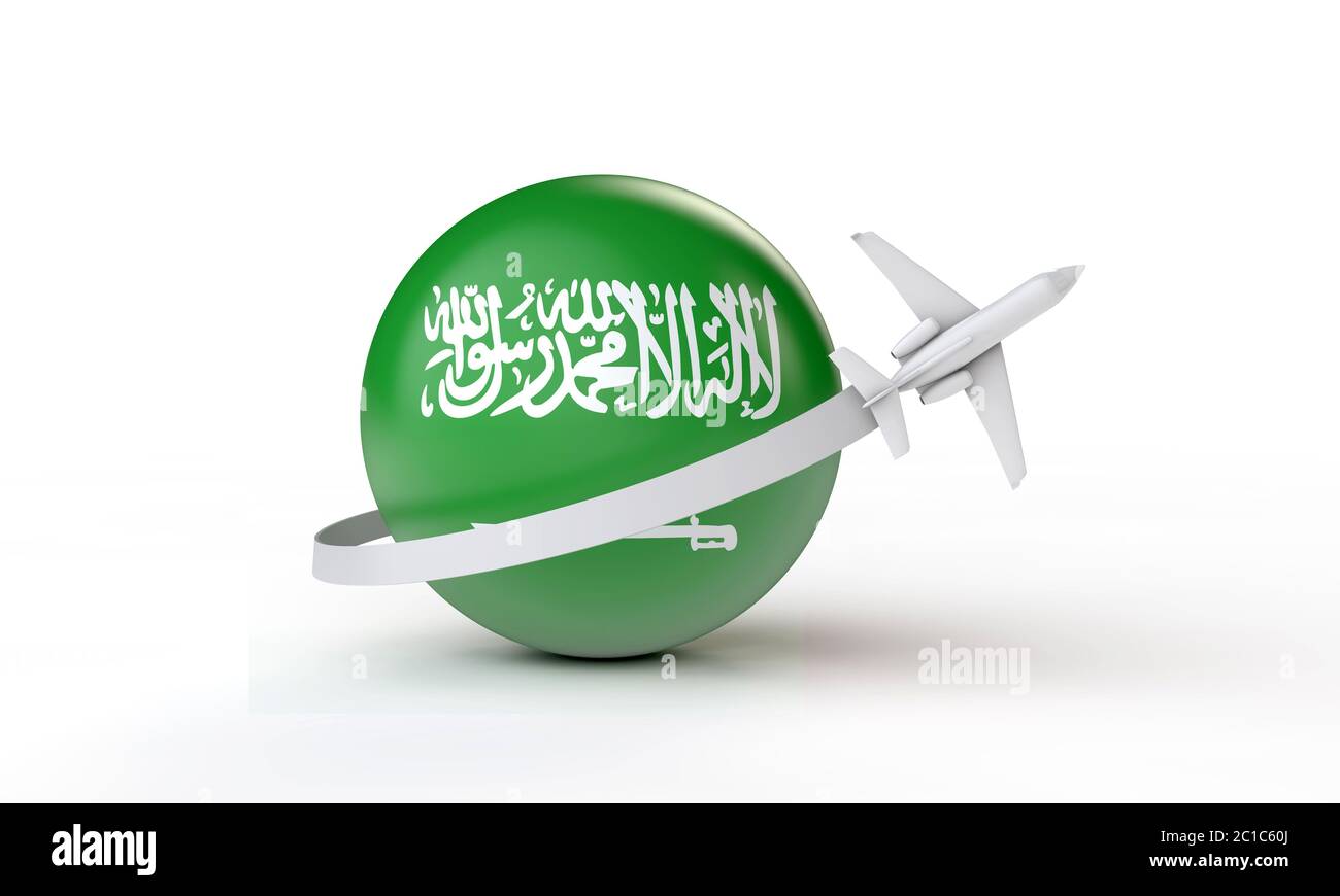 Saudi Flag Flying High Resolution Stock Photography And Images Alamy