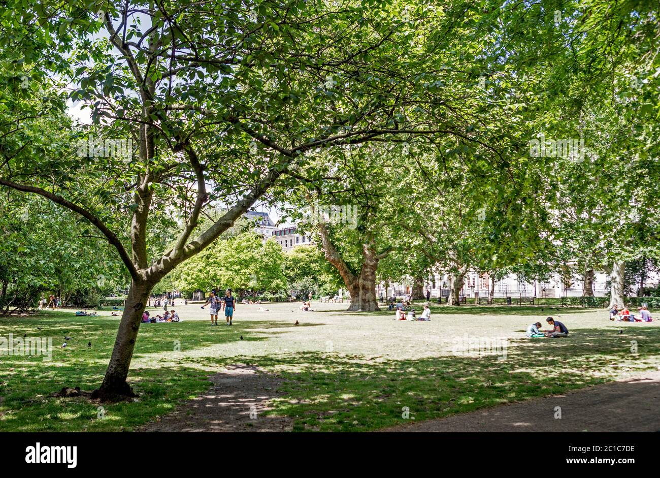 Lincolns Inn Fields London UK Stock Photo - Alamy