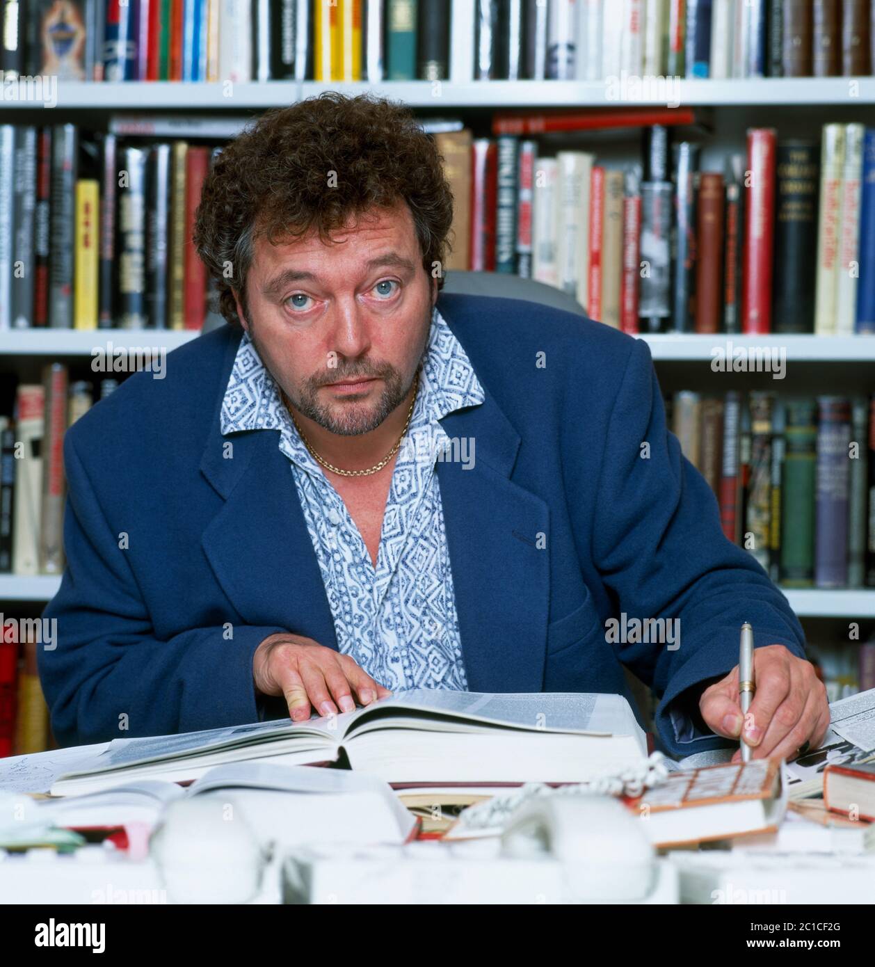 Prankster Jeremy Beadle from Candid Camera and Beadle's About Stock Photo