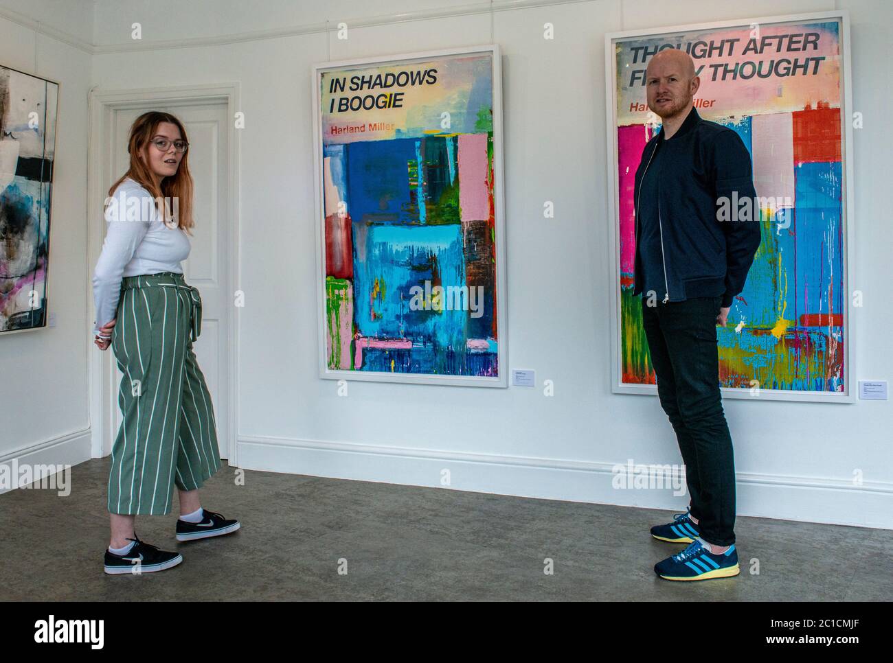 Harrogate, 15th June 2020. Richard McTague, owner of ... - Alamy