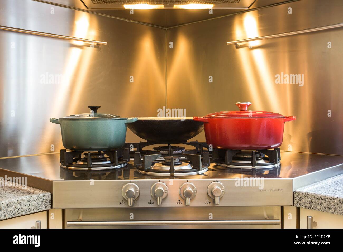 https://c8.alamy.com/comp/2C1D2KF/elegant-kitchen-for-workshop-cooking-in-hotel-have-a-equipment-luxury-and-closeup-pot-on-the-gas-stove-which-has-fire-2C1D2KF.jpg