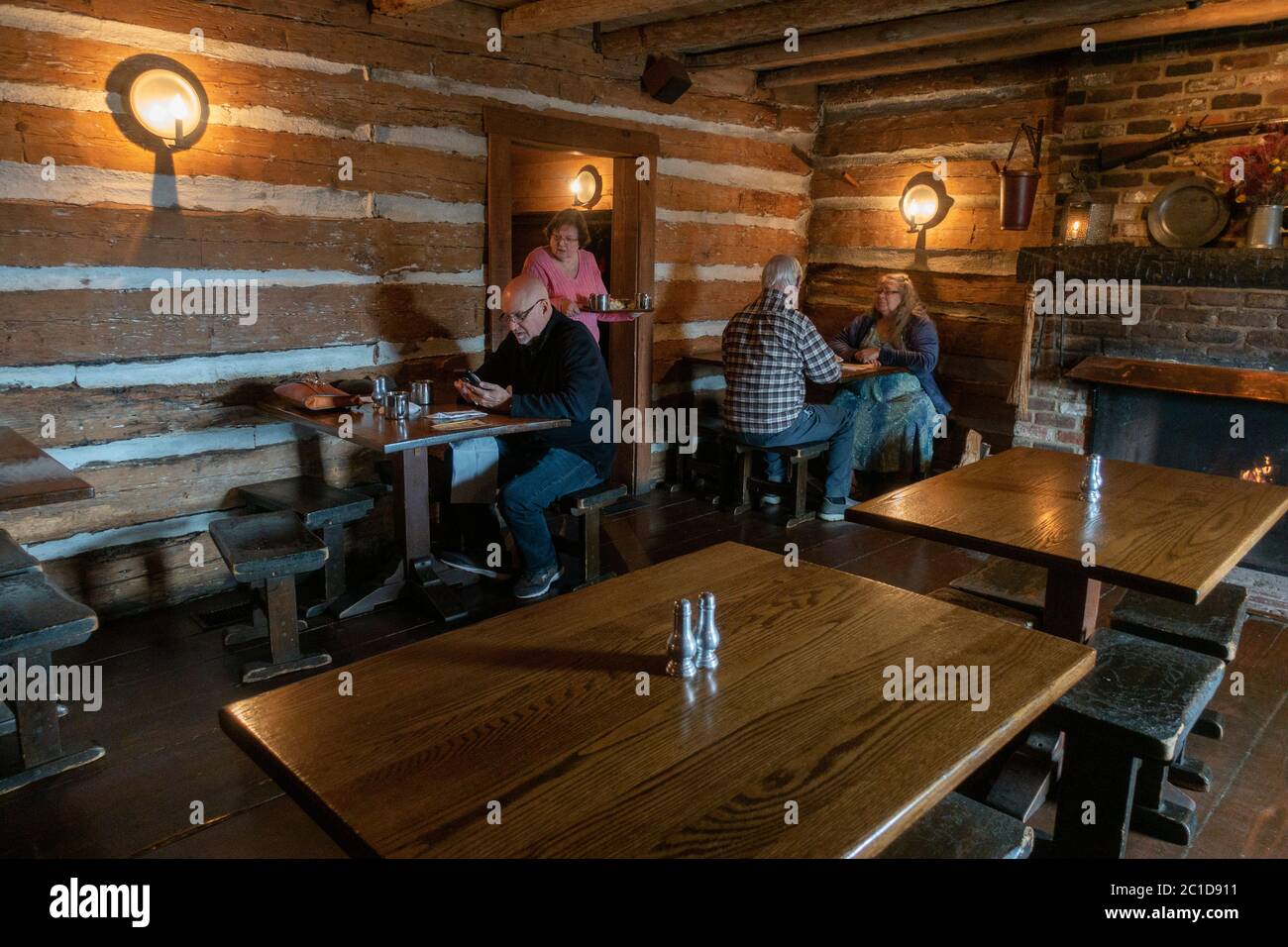 Michie Tavern Charlottesville VA Stock Photo - Alamy