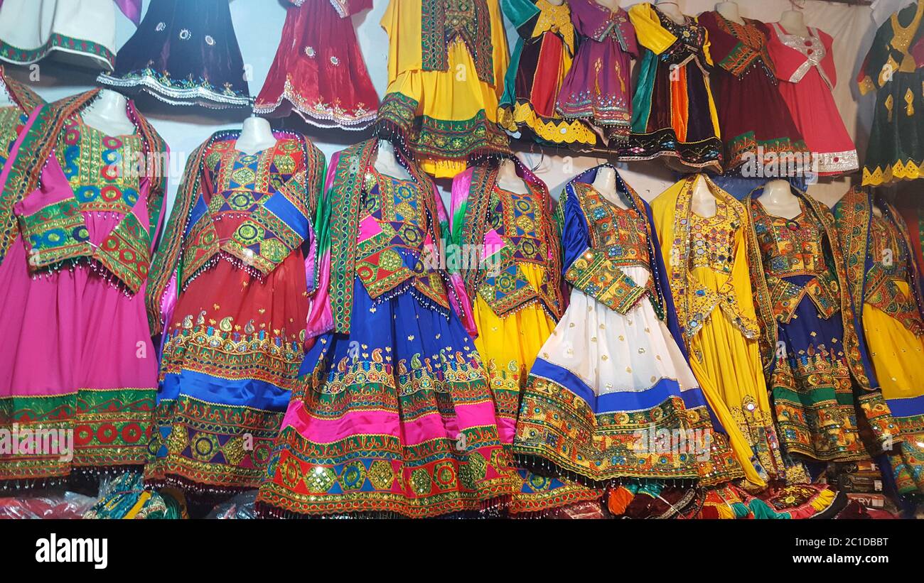 Pashtoon Ladies Triditional Cloths, 26/06/2018 Stock Photo